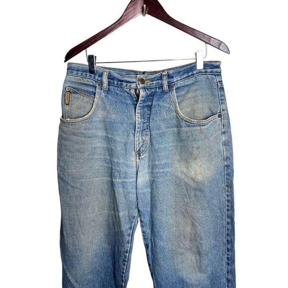 Vintage Y2K Armani Jeans 34X32 Made In USA - Picture 4 of 10